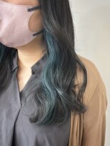 アヤラ オーガニックアンドスパ 東船橋店(AYALA)&nbsp;【江添茉友】インナーカラー/グリーン/アッシュカラー