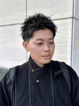 エクファフォーメン(EX-FA FOR MEN) MEN’S HAIR/サーフカール/刈り上げセンターパート/瀬田