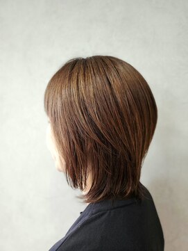 マリッシュ(MARISHU.N) 切りっぱなしミディアムレイヤー