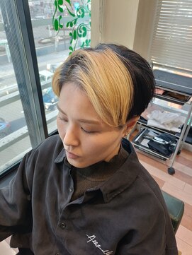 ルッカランス 王子店(Lucca Lance) 1月　ウィメンズカット　刈り上げ　2ブロック　癖を活かす