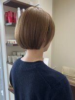 ラル(Lull)&nbsp;【奥山敬大】ミルクティーベージュ/ミニボブ