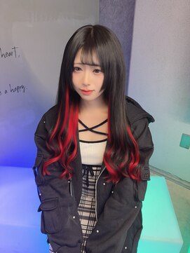 ブランシスヘアー(Bulansis Hair) 黒髪ツヤロングスタイル