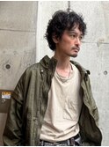 カーリーパーマ ミディアムパーマ ウルフパーマ 大人パーマ