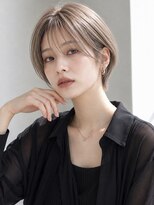 NIL 高田馬場ブリーチ/ダブルカラー/デザインカラー/レイヤー【11月中旬OPEN(予定）】&nbsp;ハイトーン×ハンサムショート
