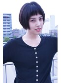 黒髪ショートボブ
