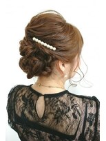 ヘアーアンドスパ フェリーチェ ミチ 野田屋町店(HAIR&SPA felice MICHI)&nbsp;お呼ばれアレンジ