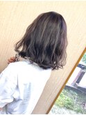 暗髪でも透明感!ハイライトカラー☆*:.