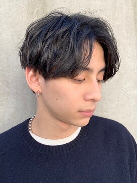 エリマ 調布(elima) センターパート/ツイストスパイラルパーマ/メンズパーマ[調布]