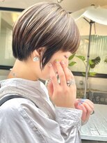 ヘアーメイクオズ(hair make O/S)&nbsp;ハイライトマッシュショート