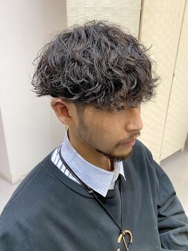 エリマ 調布(elima) 波巻きパーマ/波巻きスパイラル/韓国マッシュ/メンズマッシュ