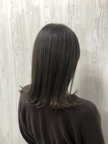 テーラヘアー 木更津本店(TELA HAIR) ブルーアッシュ×外ハネ【TELA HAIR木更津】