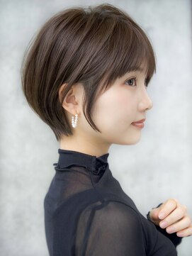 エインアンリー 表参道(AIN.ANLY.) 前髪あり大人ショートボブ20代30代40代【AIN.表参道】川原大地