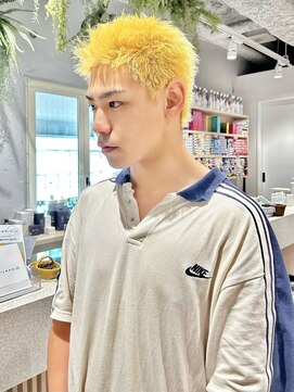 ゼストララ(ZEST Lara) スパイキーショート×ブリーチカラー【吉祥寺】misaki