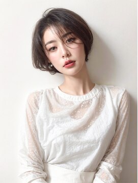 アンフィユヌキャトル(AnFye une Qatll) 【ショート】【ショートボブ】【ショートヘア】【ハイライト】