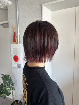 シアン(CYAN) チェリーピンクインナーカラー