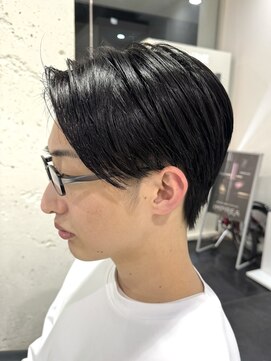 アルバサンス(albasanz) 黒髪センターパート●