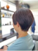 襟足美人ショート