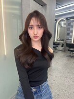 ボタン ハカタ(VOTAN hakata)&nbsp;レイヤーカット/博多美容室/韓国スタイル/グレージュカラー