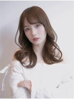 ユーフォリア 青山(Euphoria)&nbsp;韓国風顔周りレイヤーカットサイドバングロング艶感