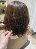 ふんわりパーマ