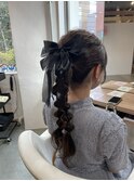 結婚式*お呼ばれヘアセット