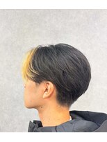 クリーブ 池袋(creeb)&nbsp;フロントブリーチ、センターパート、池袋メンズ