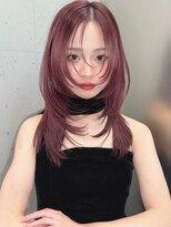 フェミニンロング/似合わせカット/メルティカラー/2wayバング1