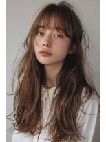 ラナ 新宿(lana)&nbsp;ロング/ナチュラルブラウン/透明感カラー/【lana hair新宿】