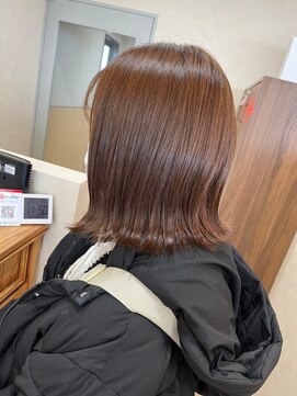 ミラシィ 成田(Mirashy) ハイライトカラーミルクティーベージュレイヤーカット