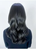 くびれヘア美髪韓国ヘア顔周りレイヤーロング_ba549611