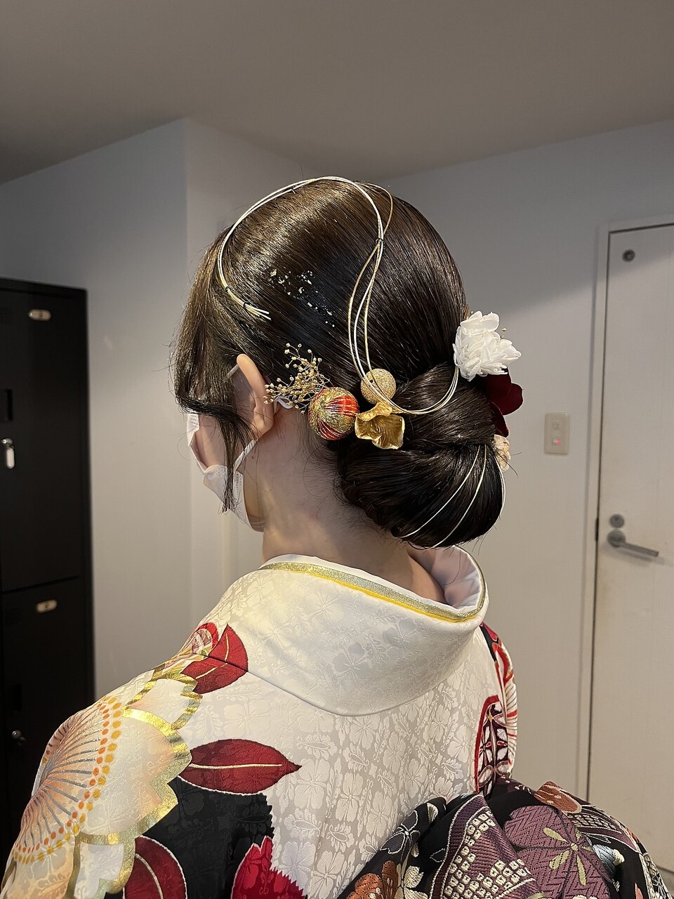 成人式 ヘアセット 着付け：L248514192｜スリー(three)のヘアスタイル