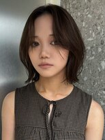 サンクプロジェクト(cinq PROJECT)&nbsp;女性らしく上品な印象を与える、顔周りレイヤーカット