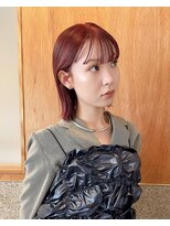 チクロヘアー(Ticro hair)&nbsp;@Luca  カシスカラー