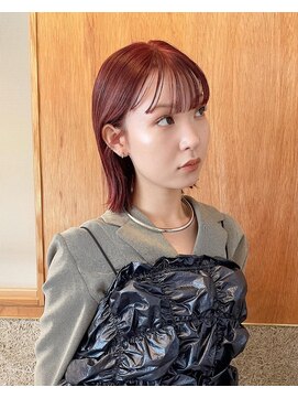 チクロヘアー(Ticro hair) @Luca カシスカラー