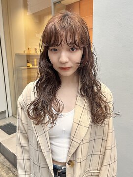 メルト 西梅田店(melt) 顔まわりに奇抜すぎないプチ個性