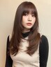 カット+カラー+トリートメント　[新宿/新宿駅/縮毛矯正]