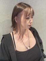 リア(Li'a) インナーカラー+さくらピンクカラー