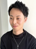 ルネシミズ(Rune shimizu)&nbsp;アップバングスタイル