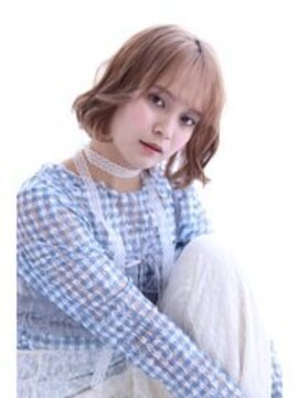 シロフイケブクロ(shirof ikebukuro) 似合わせカット×ニュアンスボブカール20代30代40代