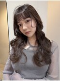 韓国風ヘア