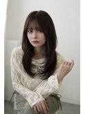 大人っぽく盛れる韓国風レイヤー
