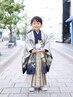 【七五三】男の子５歳着付け