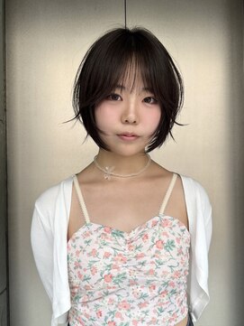 ゴートゥデイ 福岡大名Bellus店(GO TODAY) ウルフボブ/レイヤーボブ/ウルフカット/ショートボブ