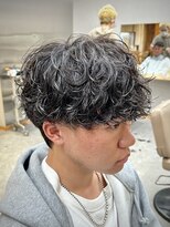 SYNE men's hair salon【サインメンズヘアーサロン】【9月10日NEWOPEN(予定)】&nbsp;シャドウパーマ