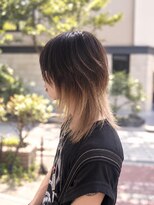 デコラ DECOR&nbsp;裾カラー×ハイトーンウルフ