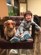 ヘアー バー フリーダム(hair bar freedom) カットだワン^^