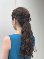 トリート 南行徳本店(TREAT)&nbsp;編み込みポニー