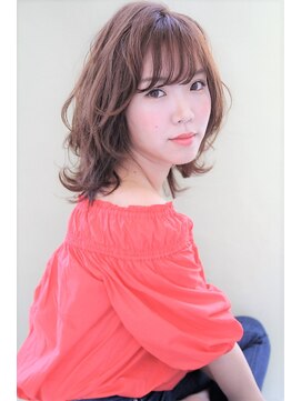 ヘアーアンドメイク シーク 吉祥寺(HAIR&MAKE SeeK) 『イルミナヌード』×『ミディウルフ』【seek吉祥寺】