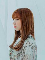 カラーサロンビスカリア 相模原エリア 淵野辺駅店(Color salon Biscaria)&nbsp;オレンジブラウン☆太め☆カール[淵野辺/淵野辺駅][学割U24]