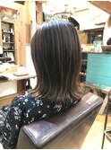 自然な縮毛き
